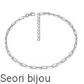 Bransoleta łańcuszek spinacz