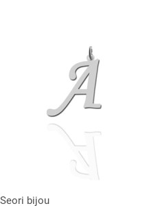 Rodowana zawieszka literka