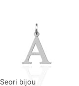 Rodowana zawieszka literka