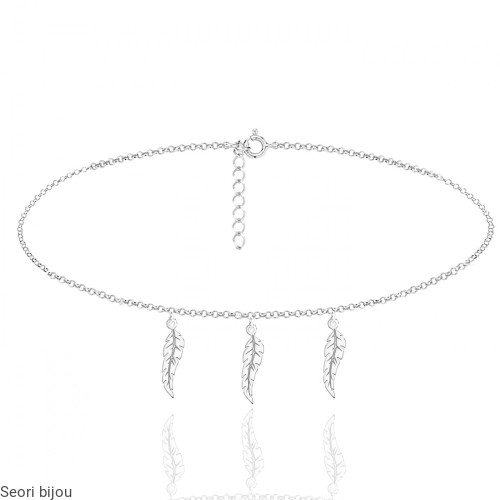 Choker 3 piórka
