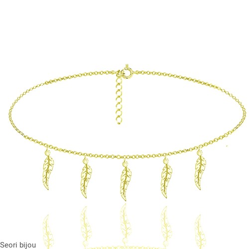 Choker piórko