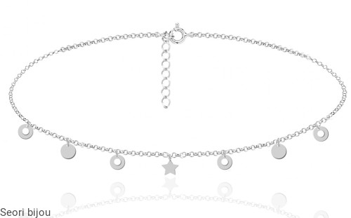 Choker srebrny