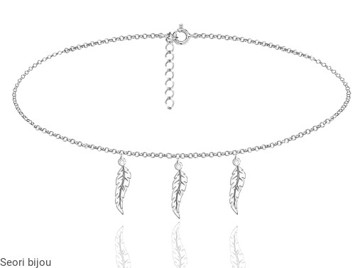 choker 3 piórka