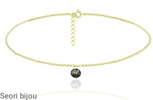 Choker z monetką Swarovski Elements