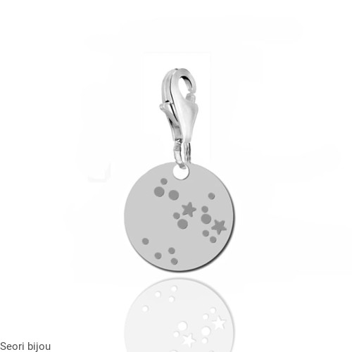 Charms ze znakiem zodiaku z grawerem