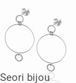 Kolczyki trzy kółka