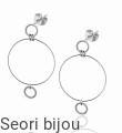 Kolczyki trzy kółka