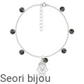 Bransoletka mystery z hamsą i Swarovski Elements