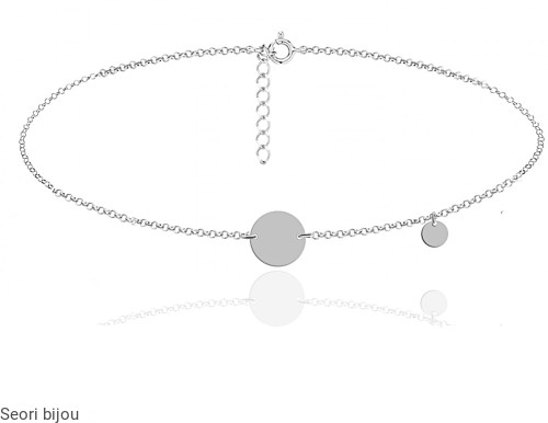 Choker dwa kółeczka