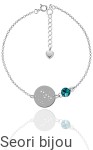 Rodowana bransoletka ZNAK ZODIAKU z kryształem Swarovski Elements