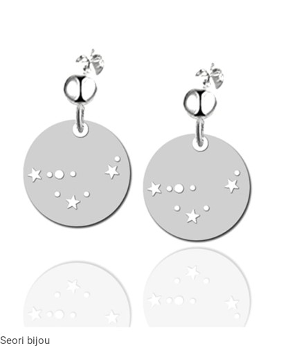 Kolczyki konstelacje gwiazd