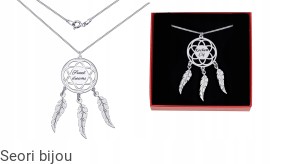 Rodowany naszyjnik łapacz snów dreamcatcher 