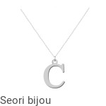 Naszyjnik z literką C